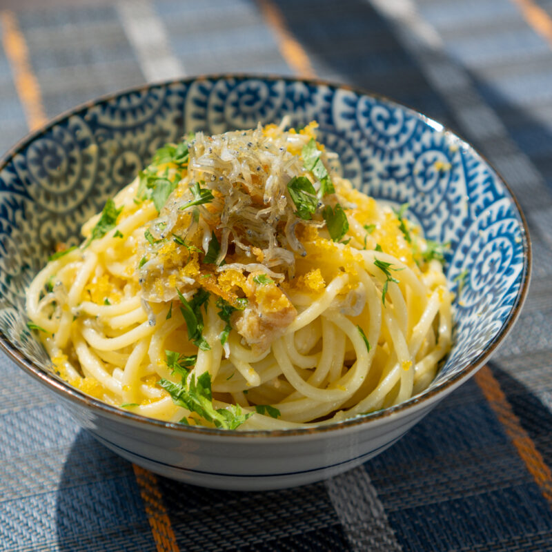 カラスミとシラスのオイルパスタ Pyn Pasta Galleria