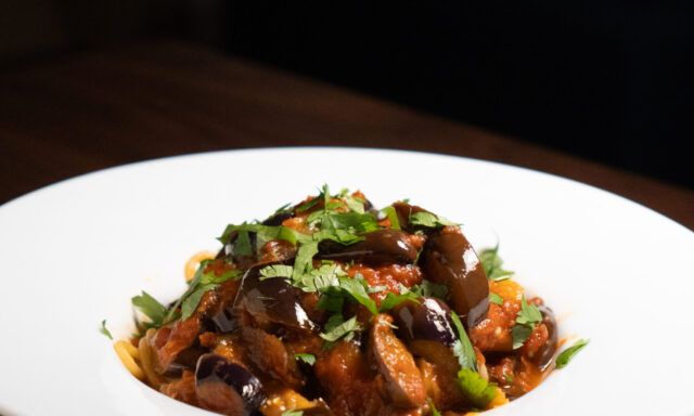 ナスのアラビアータ