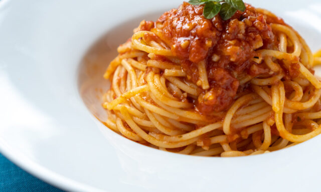 マリナーラソースのパスタ