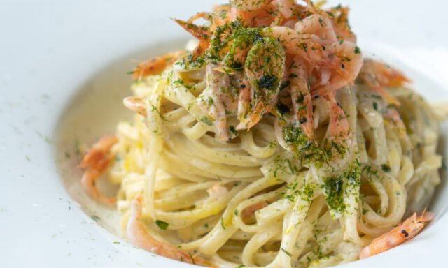 桜海老のクリームパスタ