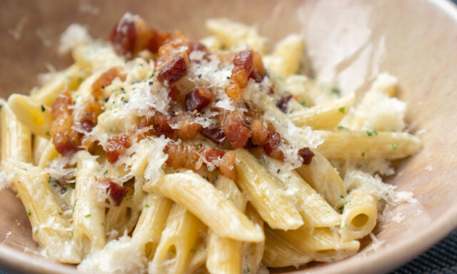 基本のクリームパスタ