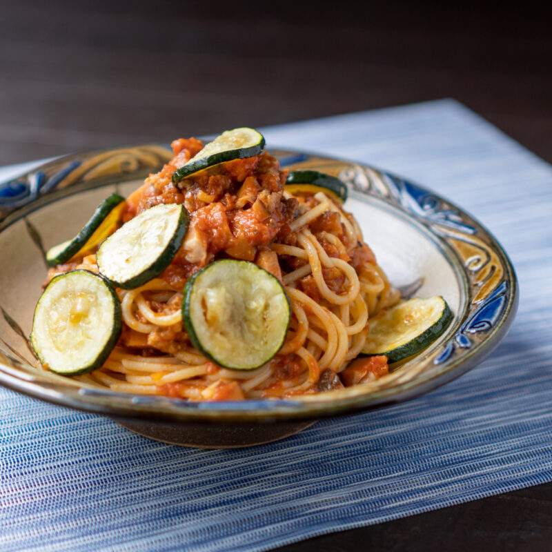 夏のおわりのパスタ