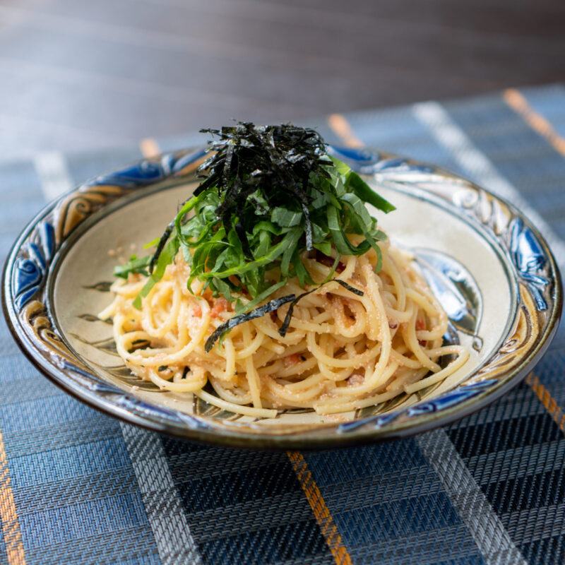 明太子のペペロンチーノ