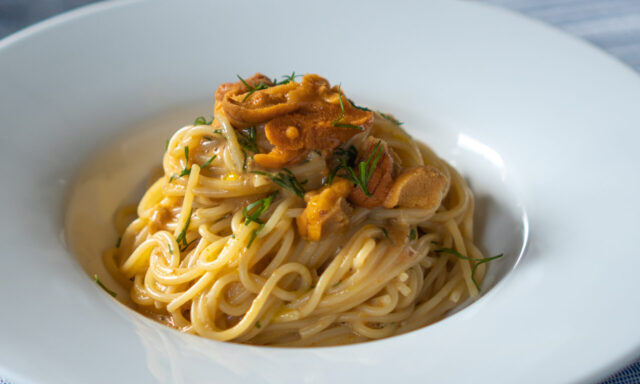 ウニのスパゲティ