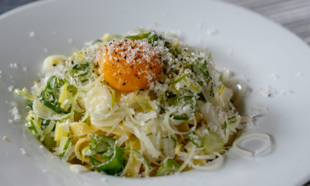 釜玉ネギバターパスタ