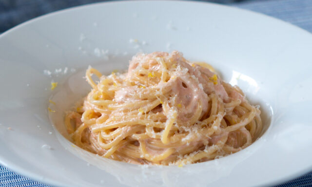 たらこクリームパスタ