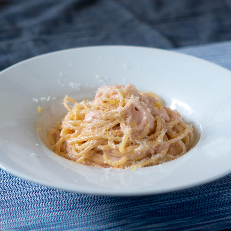 たらこクリームパスタ