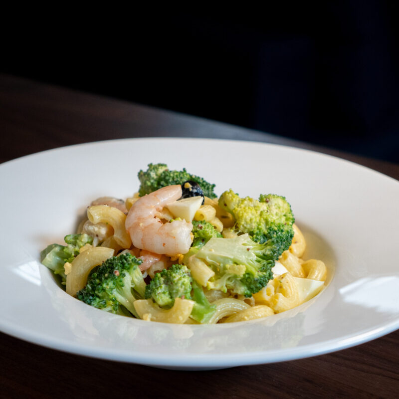 海老とブロッコリーのマカロニサラダ