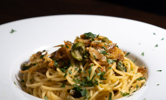 桜海老のペペロンチーノ