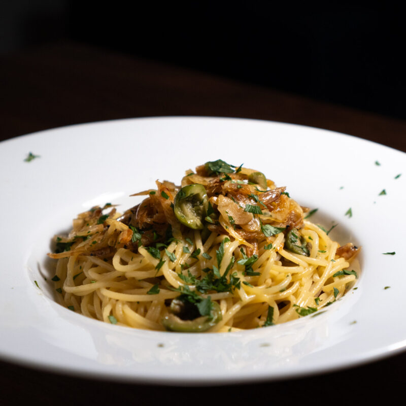 桜海老のペペロンチーノ