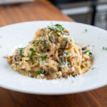 タバスコのクリームパスタ